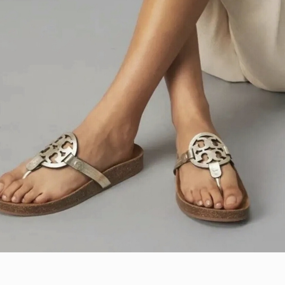 Women's Metallic Sandals